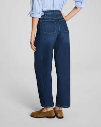Spanxshape™ Barrel Leg Jeans - Percy Wash