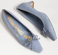 Sam Edelman Rinda Saigon Kid Suede - Billow Blue and Black