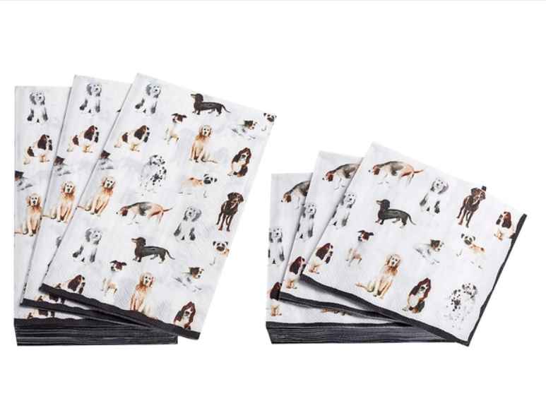 Annie Selke Woof Napkins - Cocktail or Guest