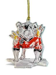 Bulldog Ornament