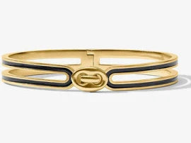 Julie Vos Laguna Enamel Hinge Bangle