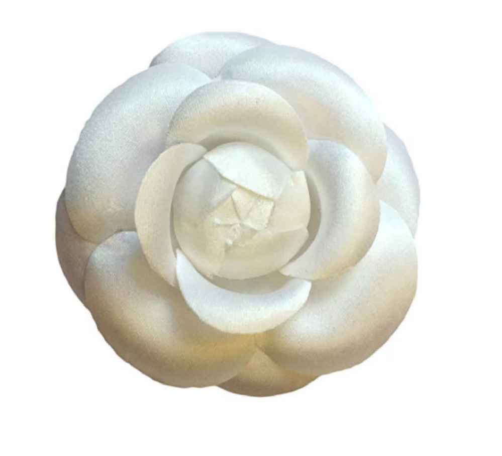 White Camellia Pin