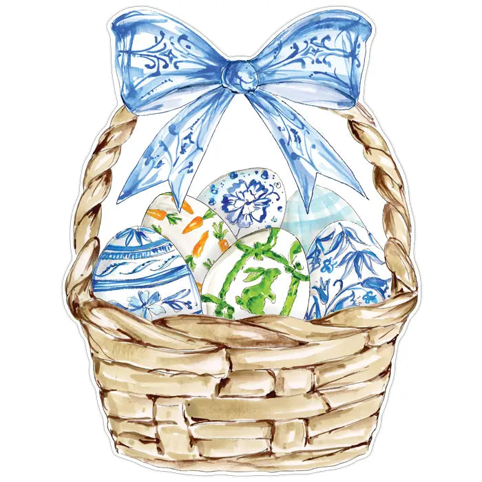 Easter Basket with Blue Bow Placemats