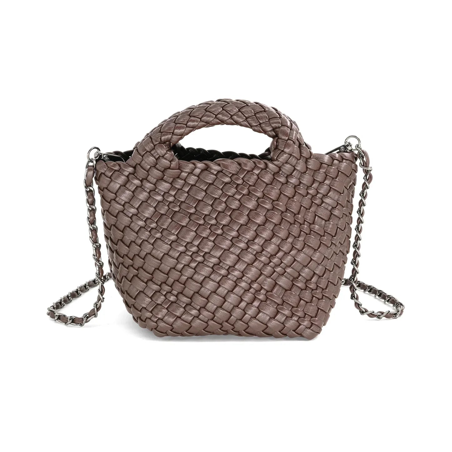 Woven Mini Tote - (multiple colors)