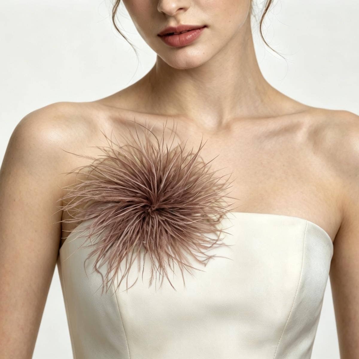 Feather Floral Brooch | 4 Colors
