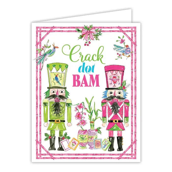 Crack Dot Bam Mahjong Nutcracker Cards