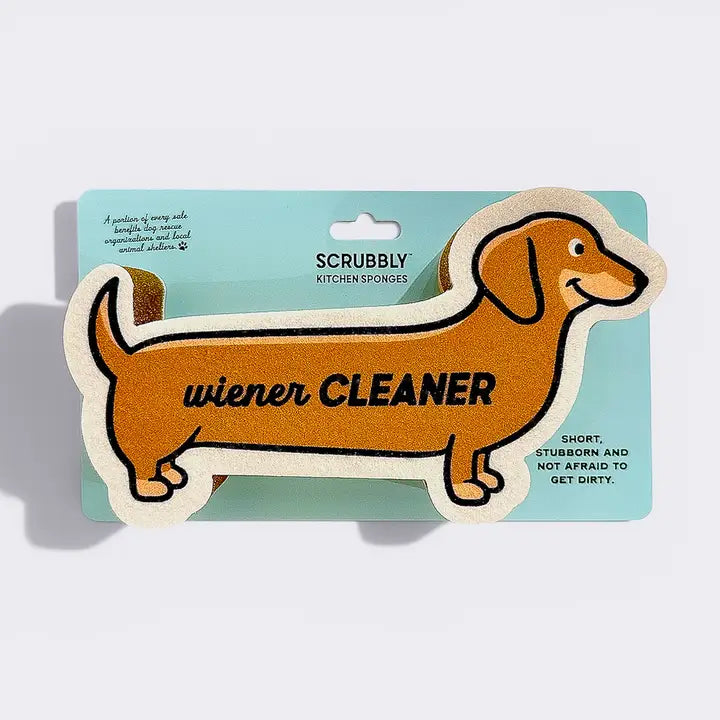 Scrubbly™ Sponge - Wiener Cleaner Dachshund