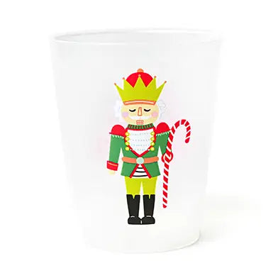 Mr. Nutcracker Frosted Cups -  Set of 10