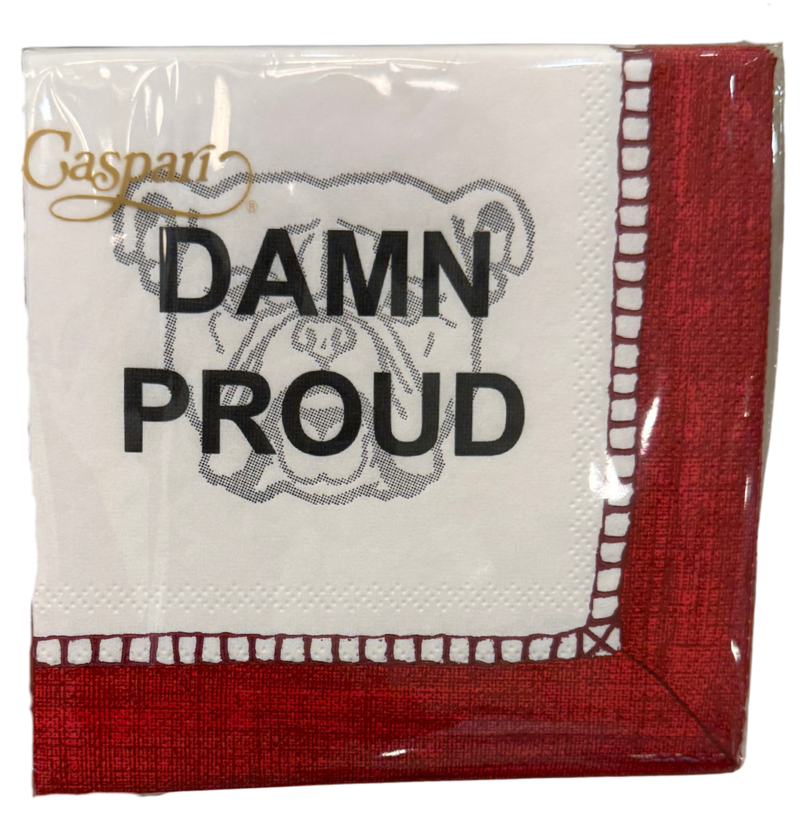 Bulldog Cocktail Napkins - 6 Variants