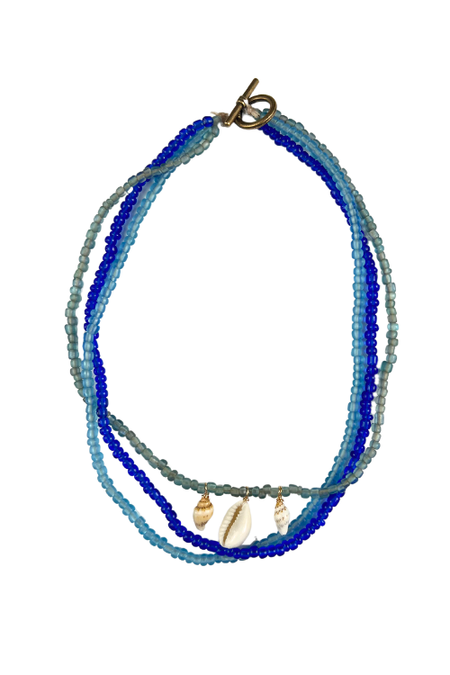 Seed Choker Necklace | Maldives Shell: Medium