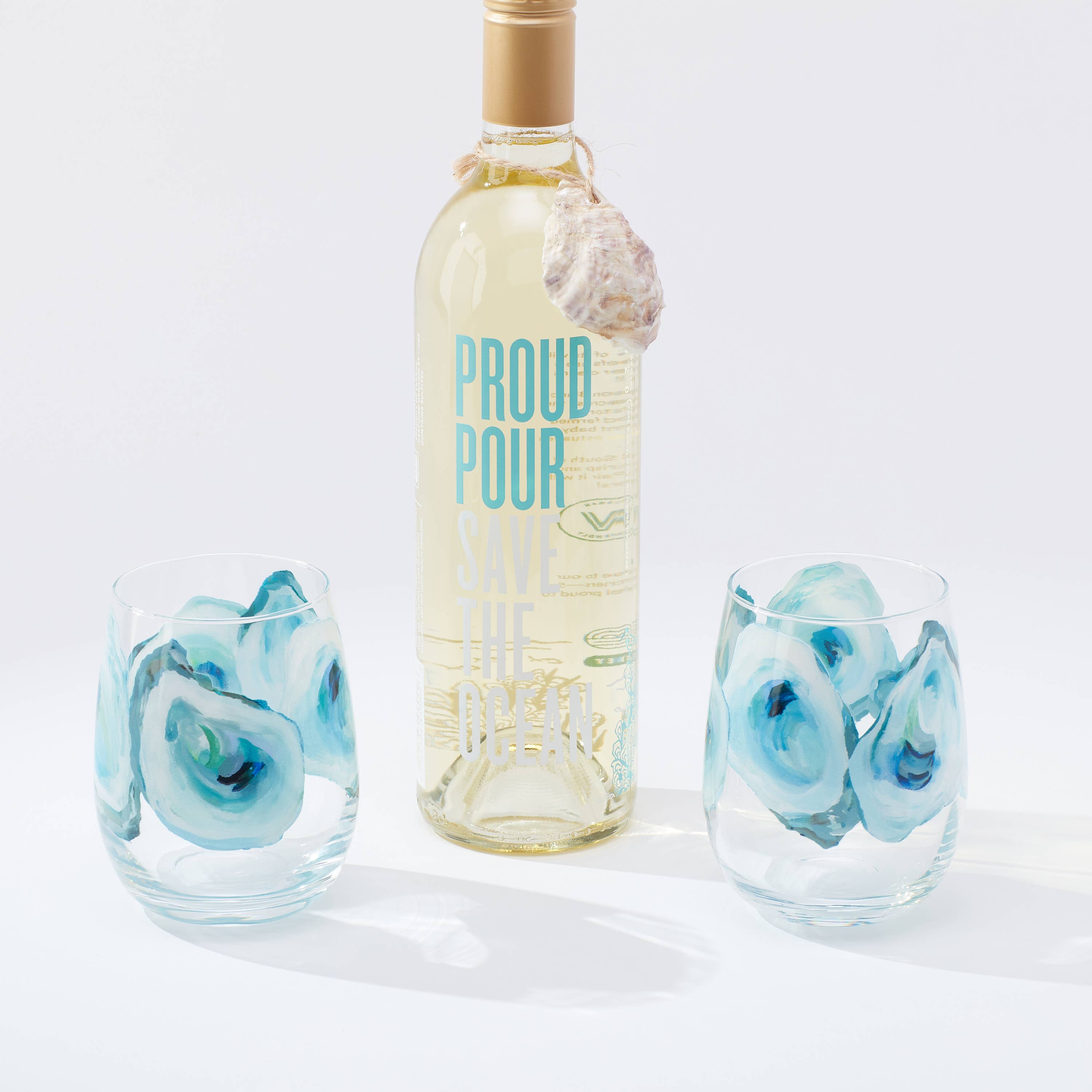 Wine Glass - Ebb and Flow