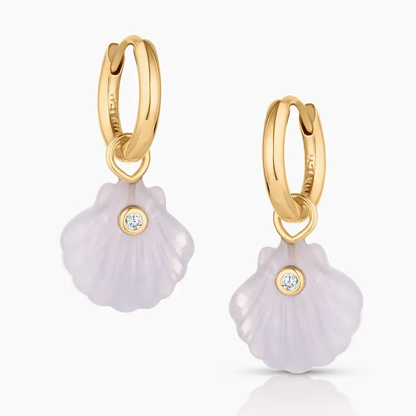 THATCH Coquille Hoop Earrings - 3 Colors