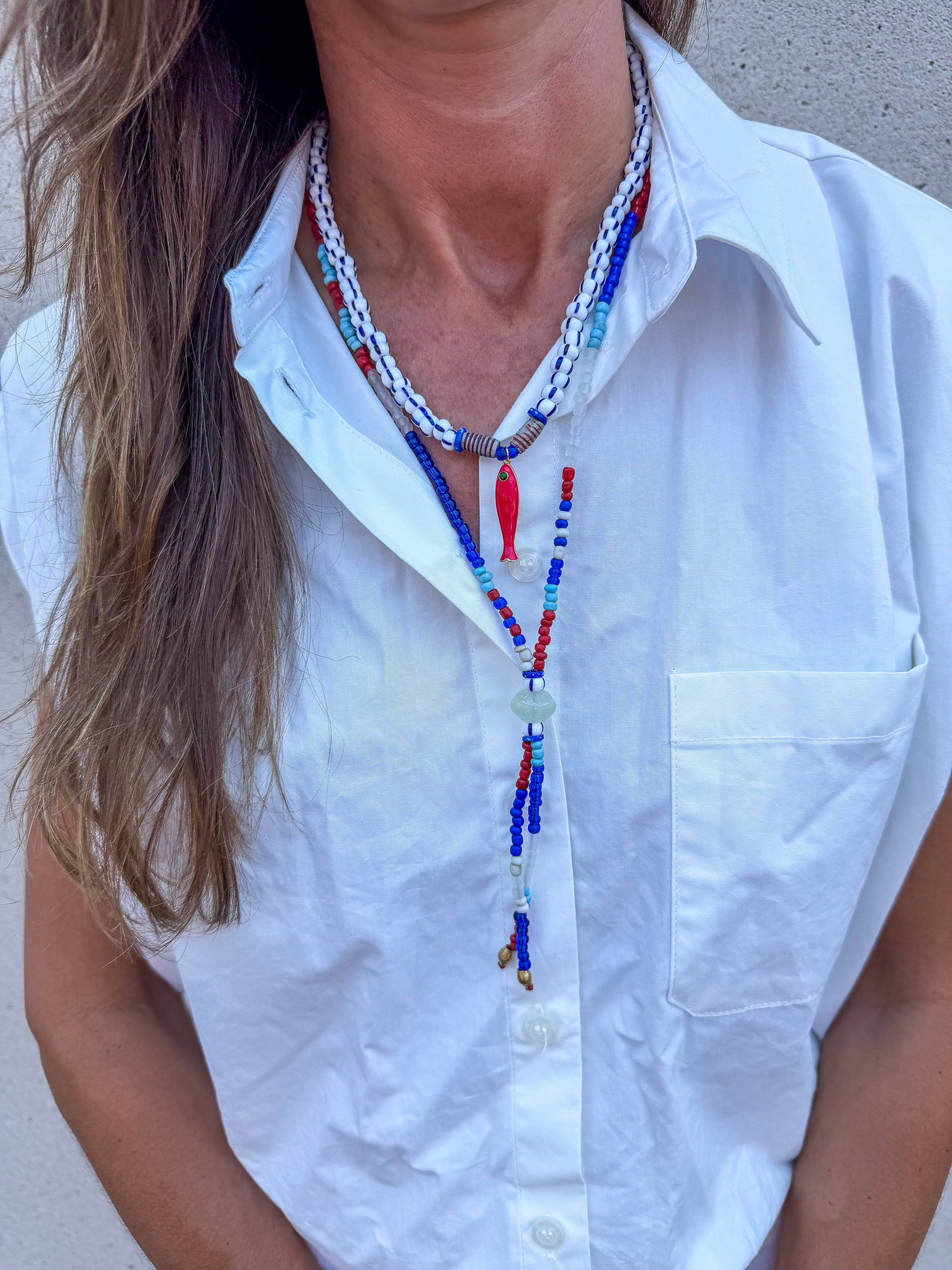 Thin Fish Necklace | Cape Cod: 16"