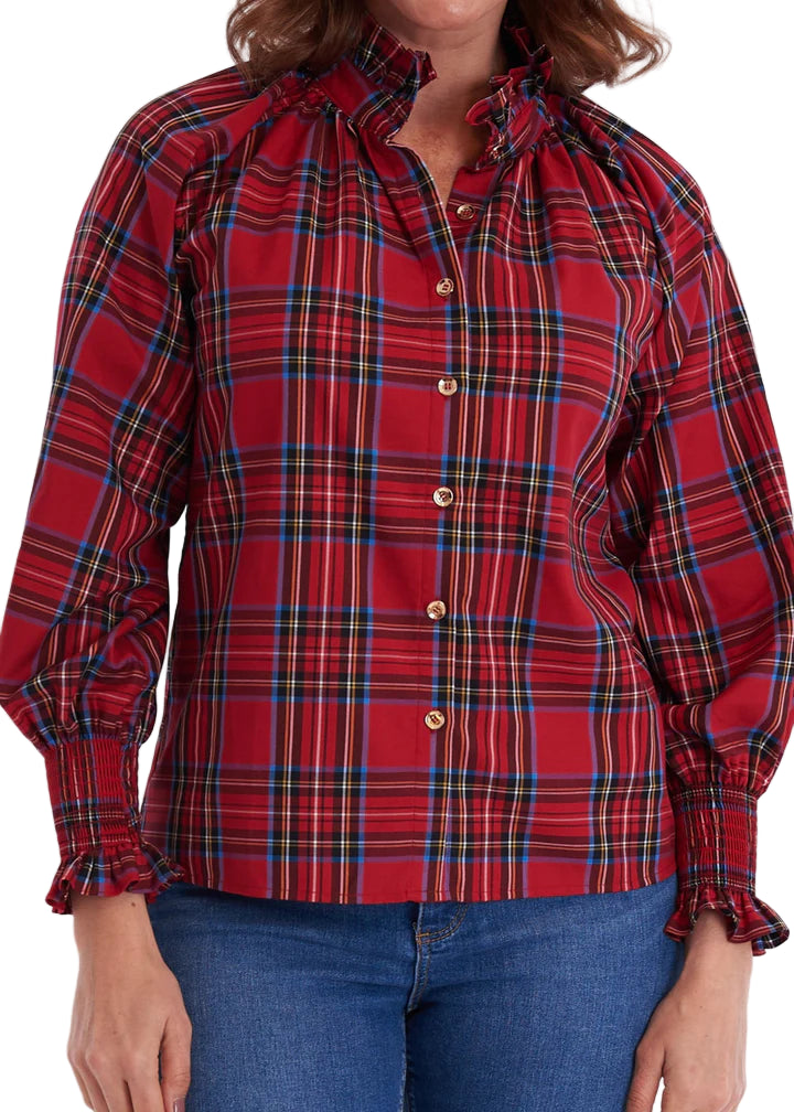 CK Bradley Frau Blouse - Royal Stewart