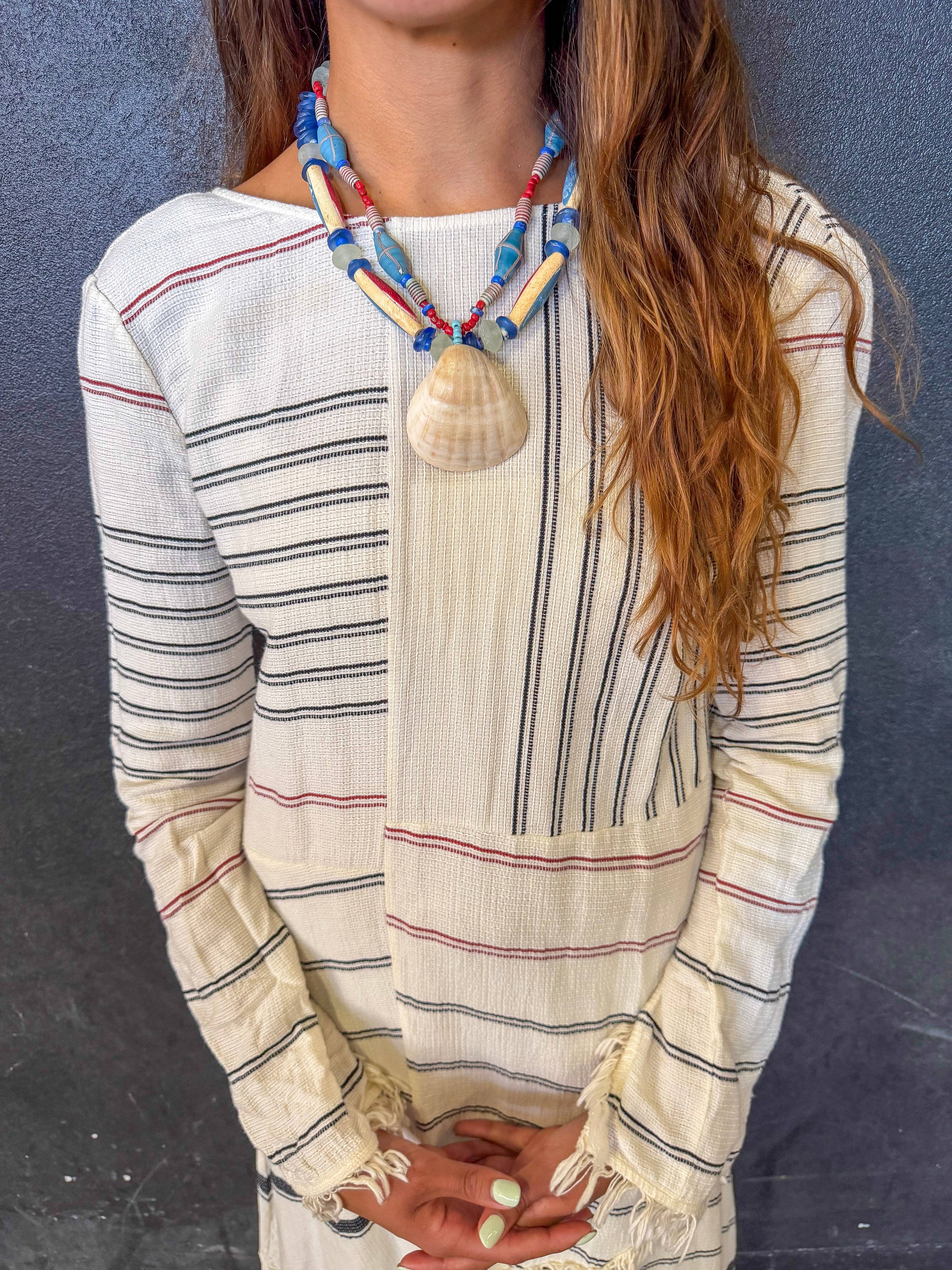 Layered Shell Necklace | Cape Cod