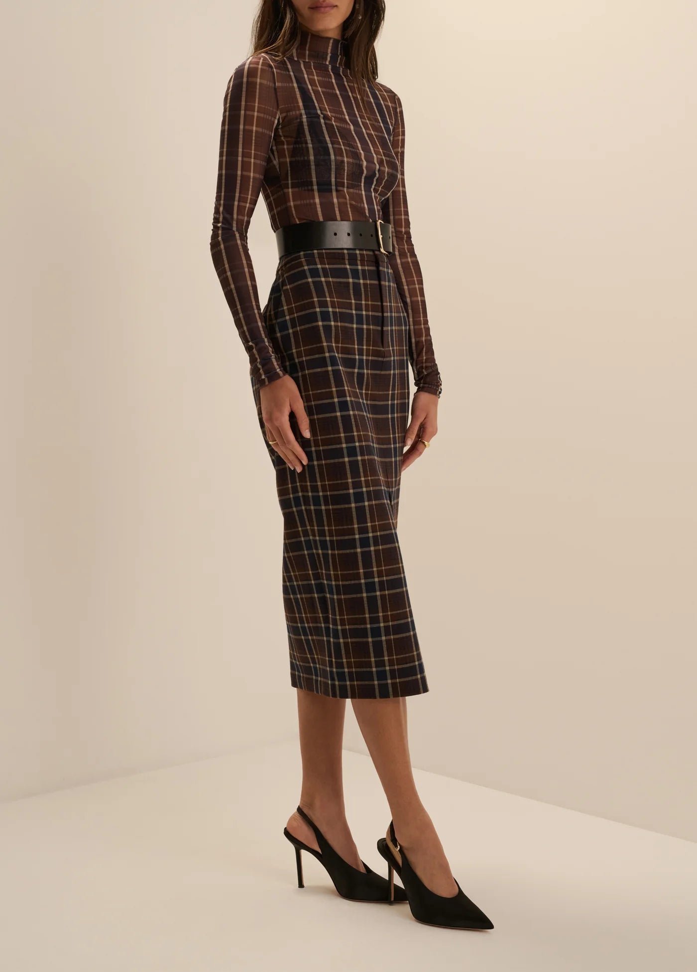 Favorite Daughter The Meyer Skirt | Toffee Plaid