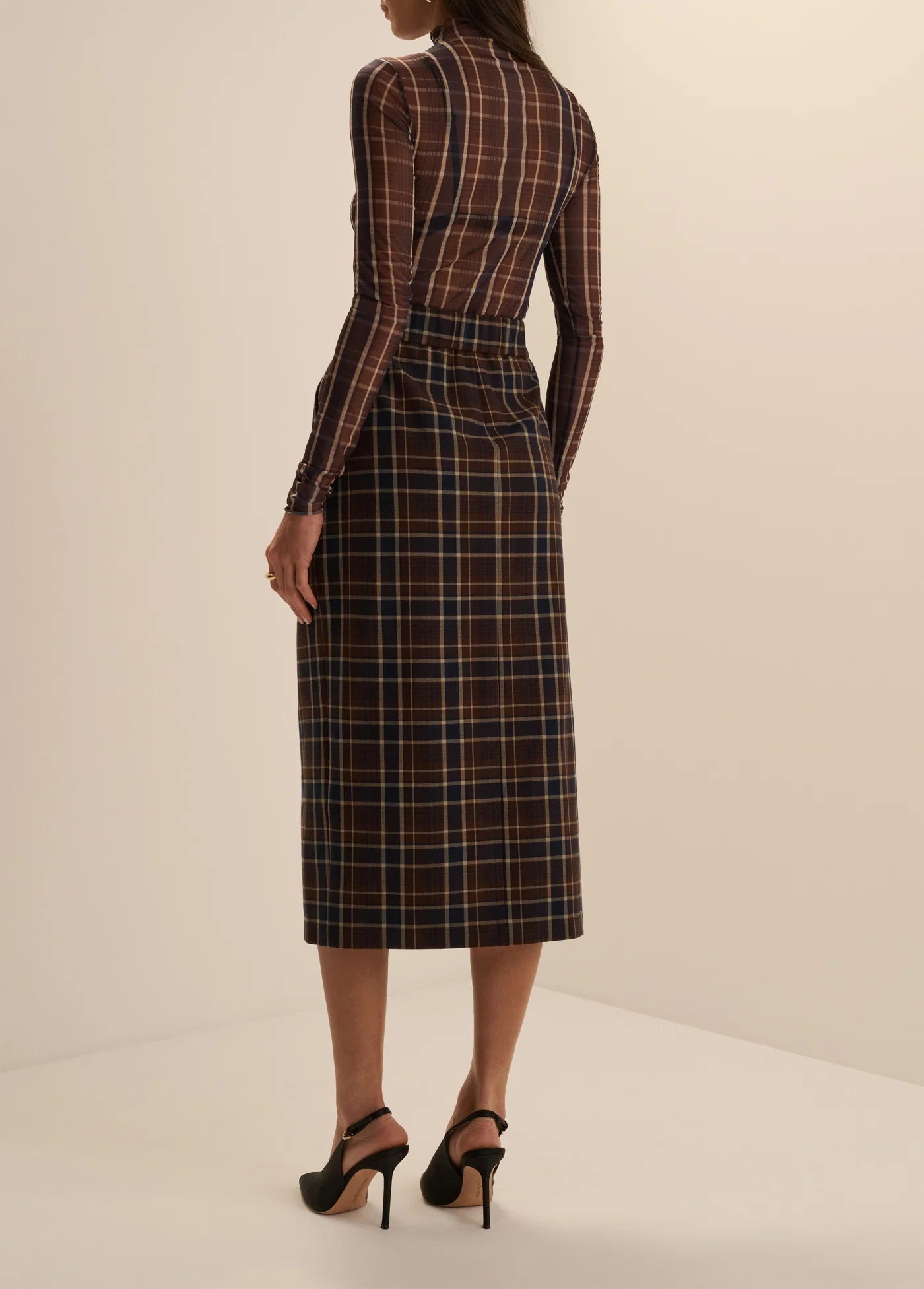 Favorite Daughter The Meyer Skirt | Toffee Plaid