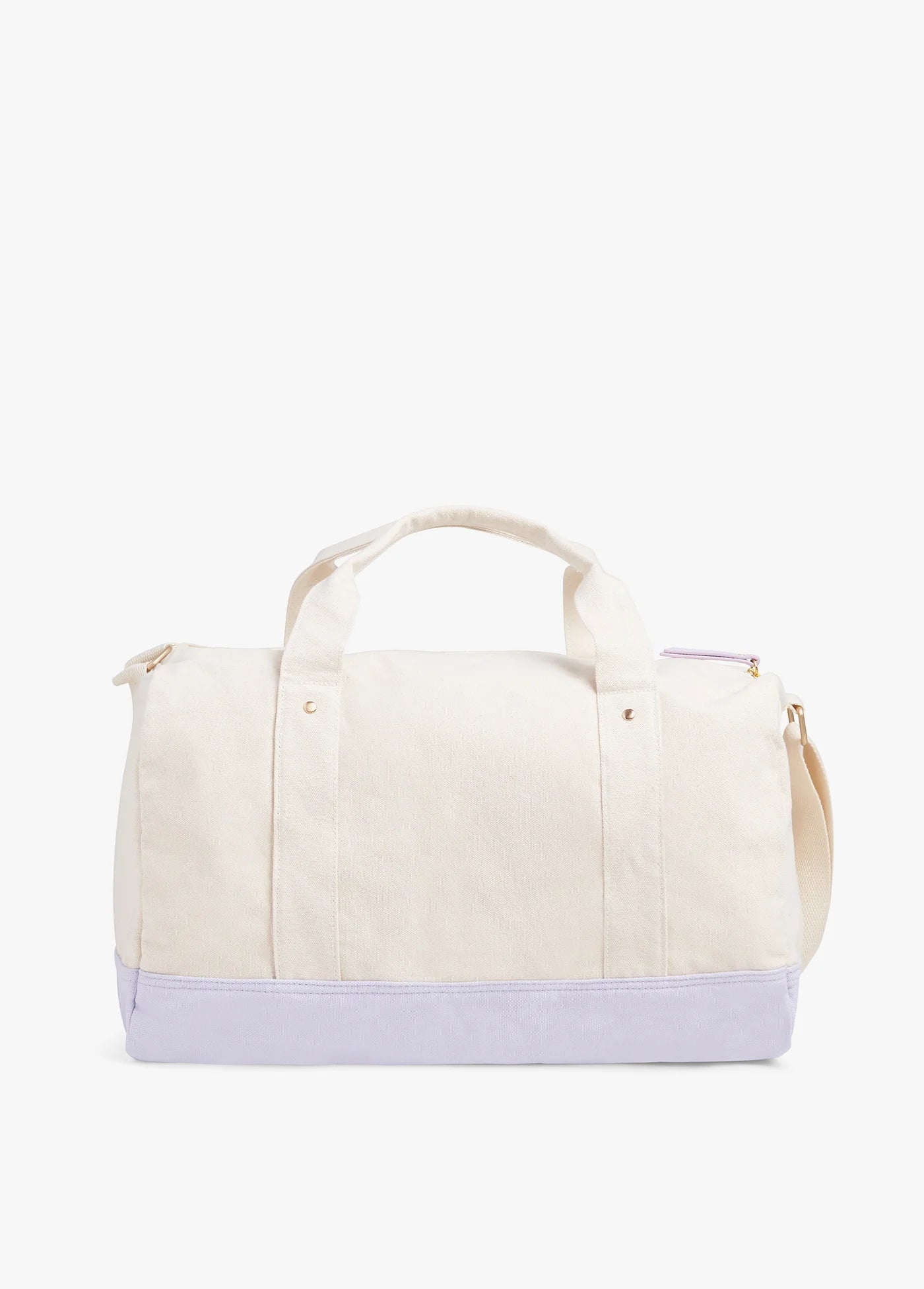 Favorite Daughter Canvas Duffle Bag - Lilac