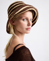 Felix - Harbor Hat - Walnut Stripe