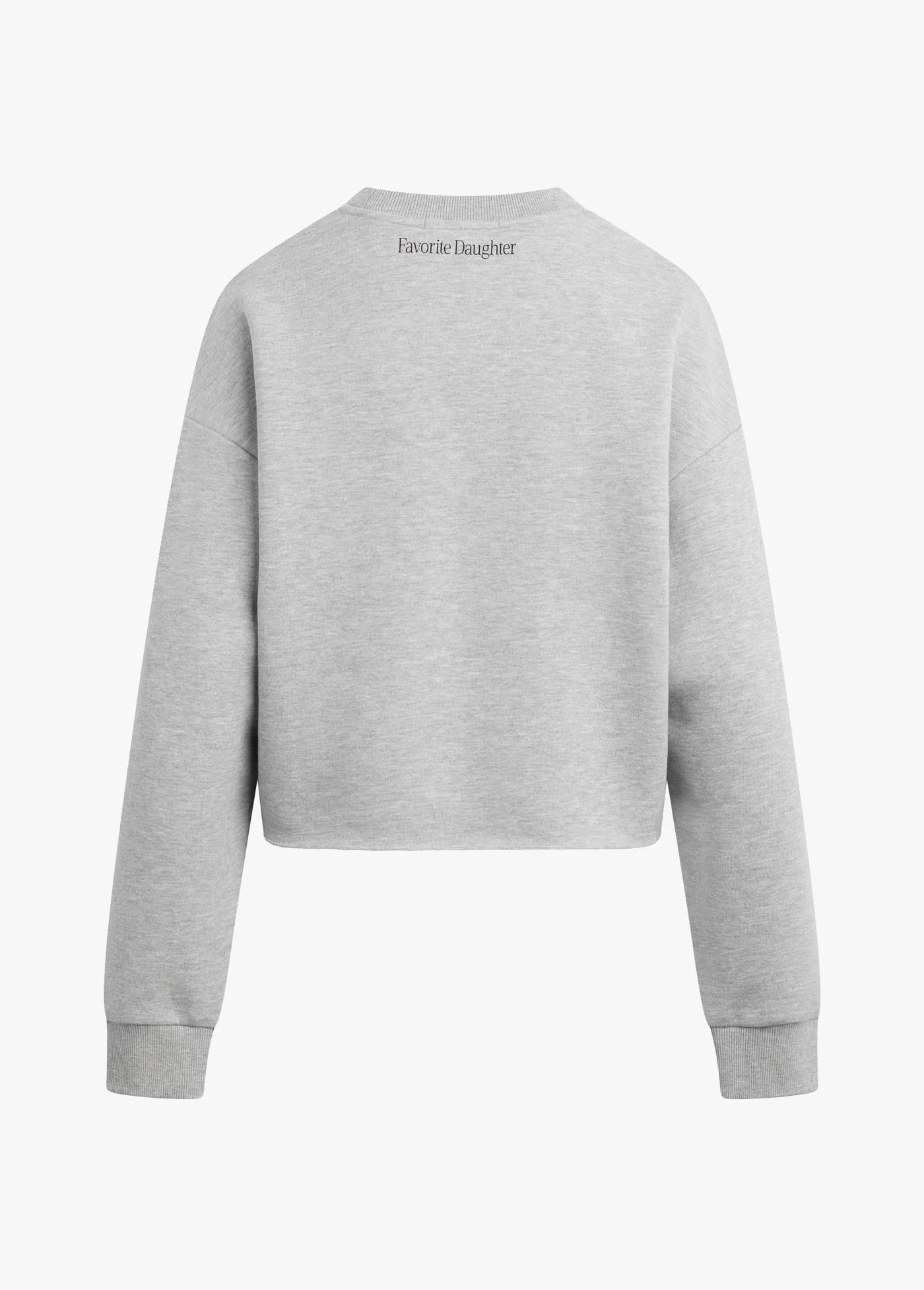 Favorite Daughter Cropped Dad's Favorite Sweatshirt