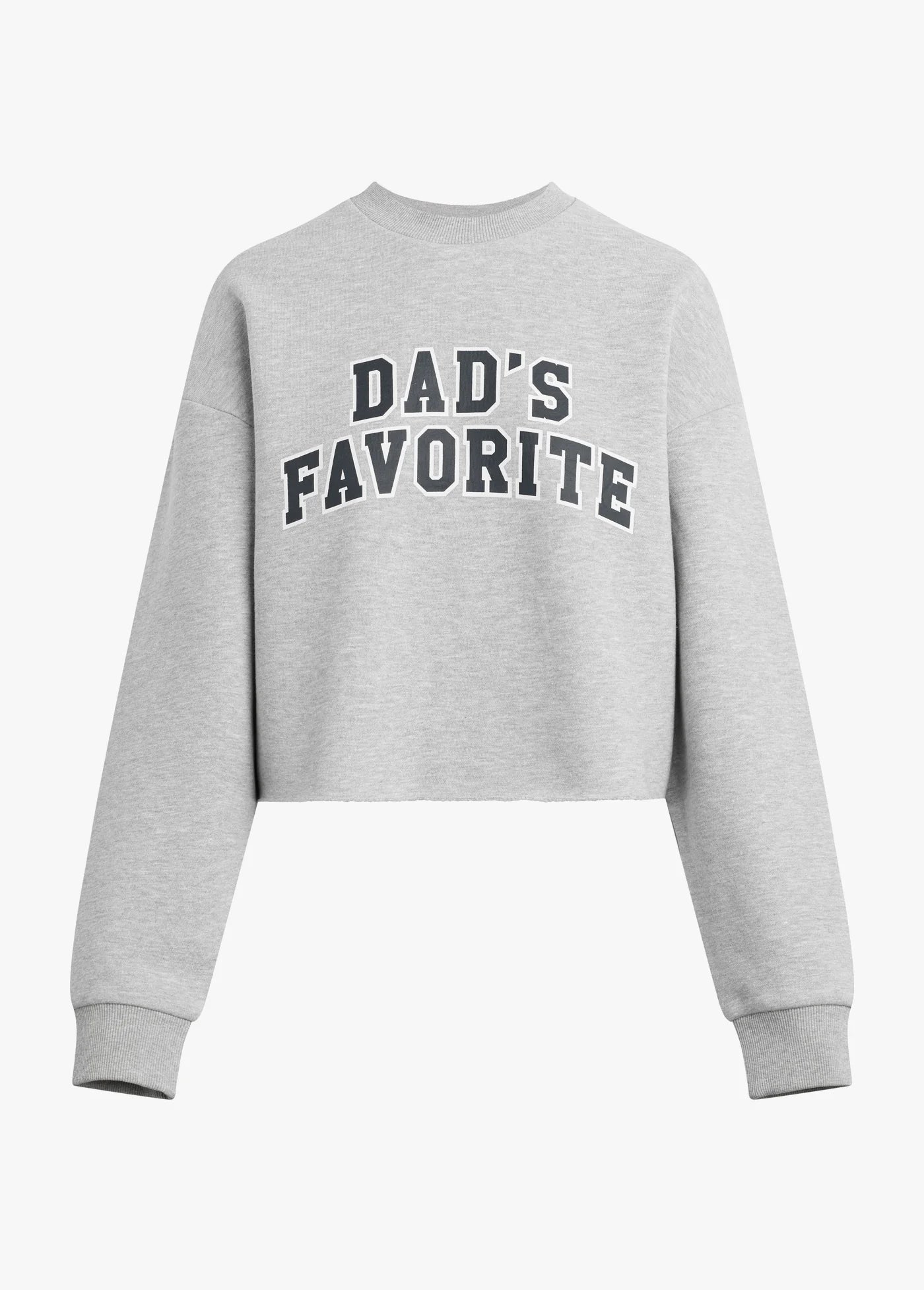 Favorite Daughter Cropped Dad's Favorite Sweatshirt