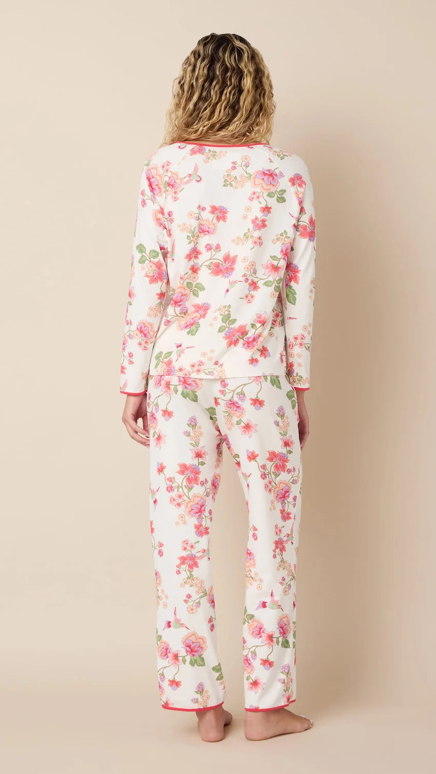 Cat's Pajamas Wing and Bloom Pima Knit Simple Set