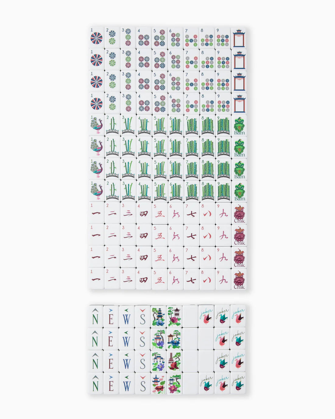 Oh My Mahjong Gatsby Mahjong Tiles