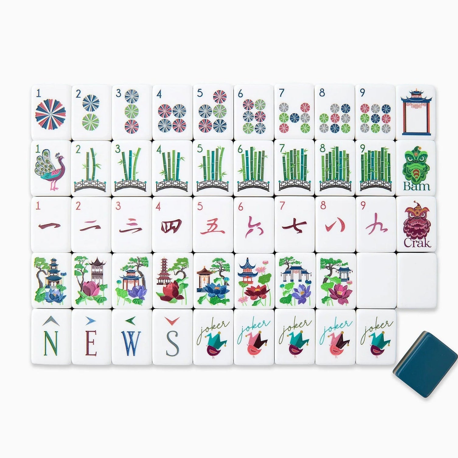 Oh My Mahjong Gatsby Mahjong Tiles