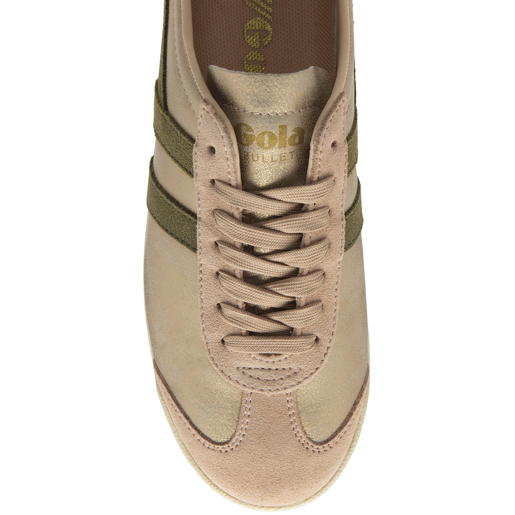GOLA  Rose Gold Bullet Blaze Sneakers