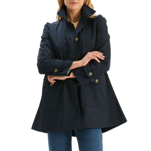 TYLER BÖE  Sutton Water Repellent Trench - Navy