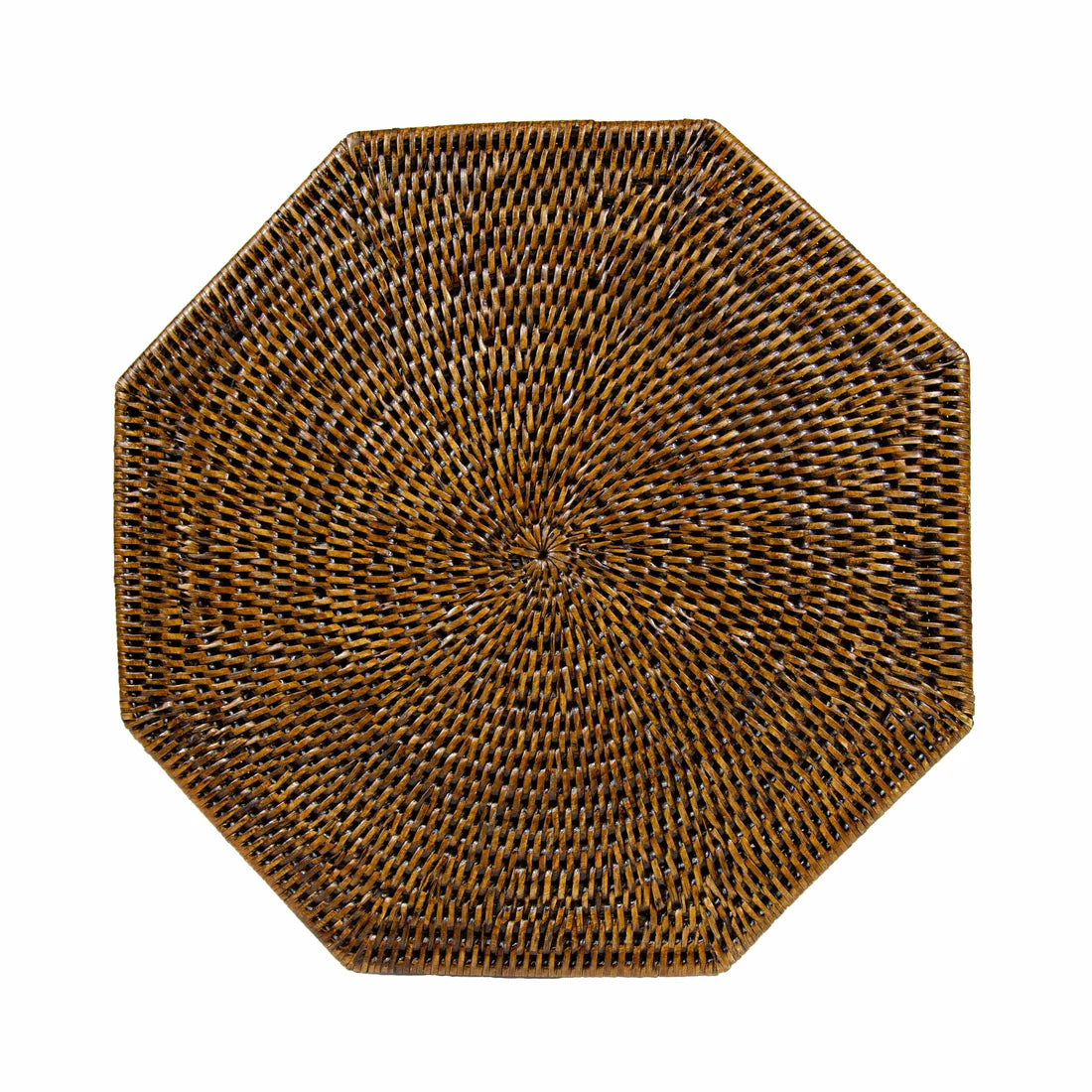Caspari Rattan Octagonal Rattan Placemats - (two colors)