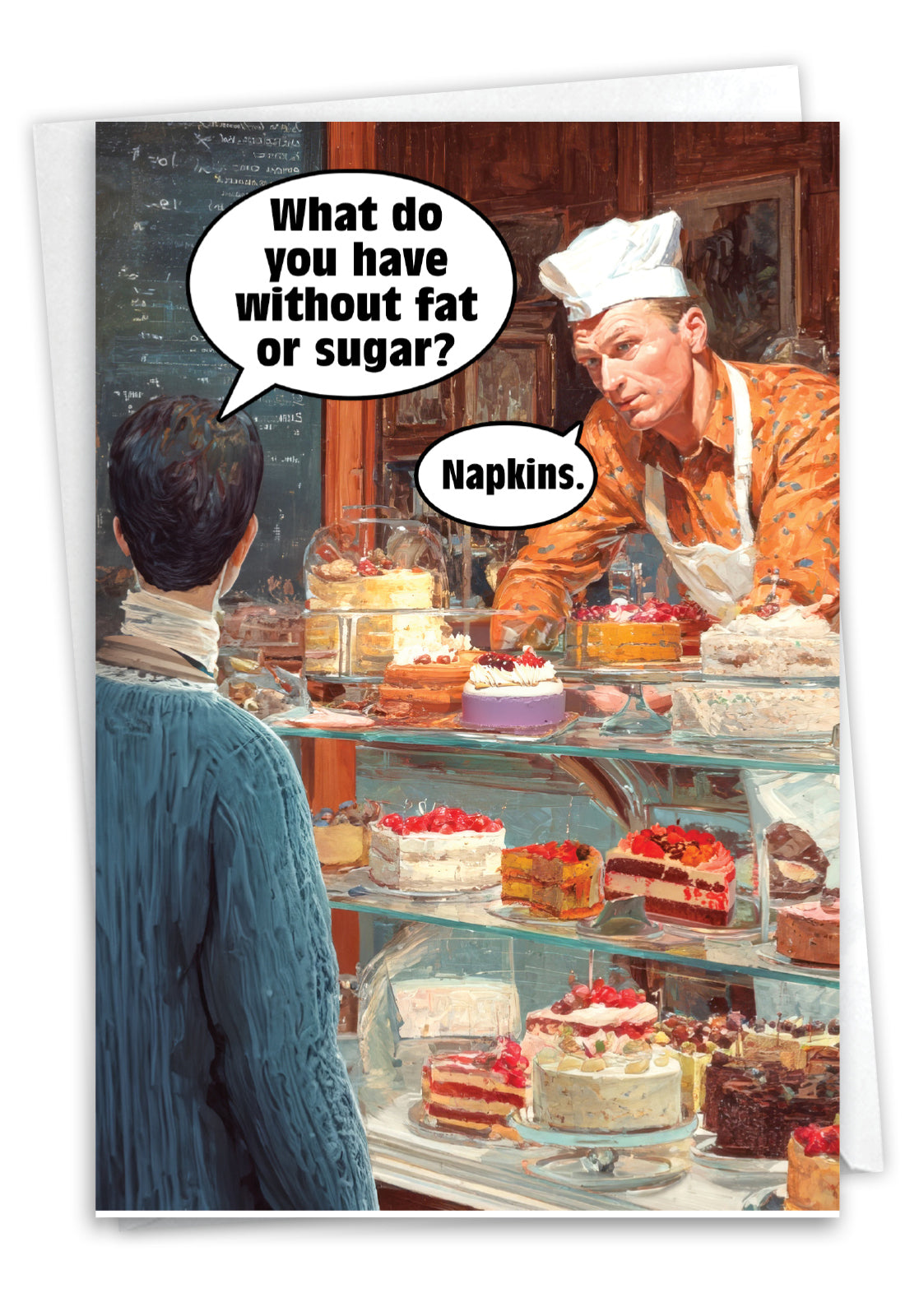Napkins Card