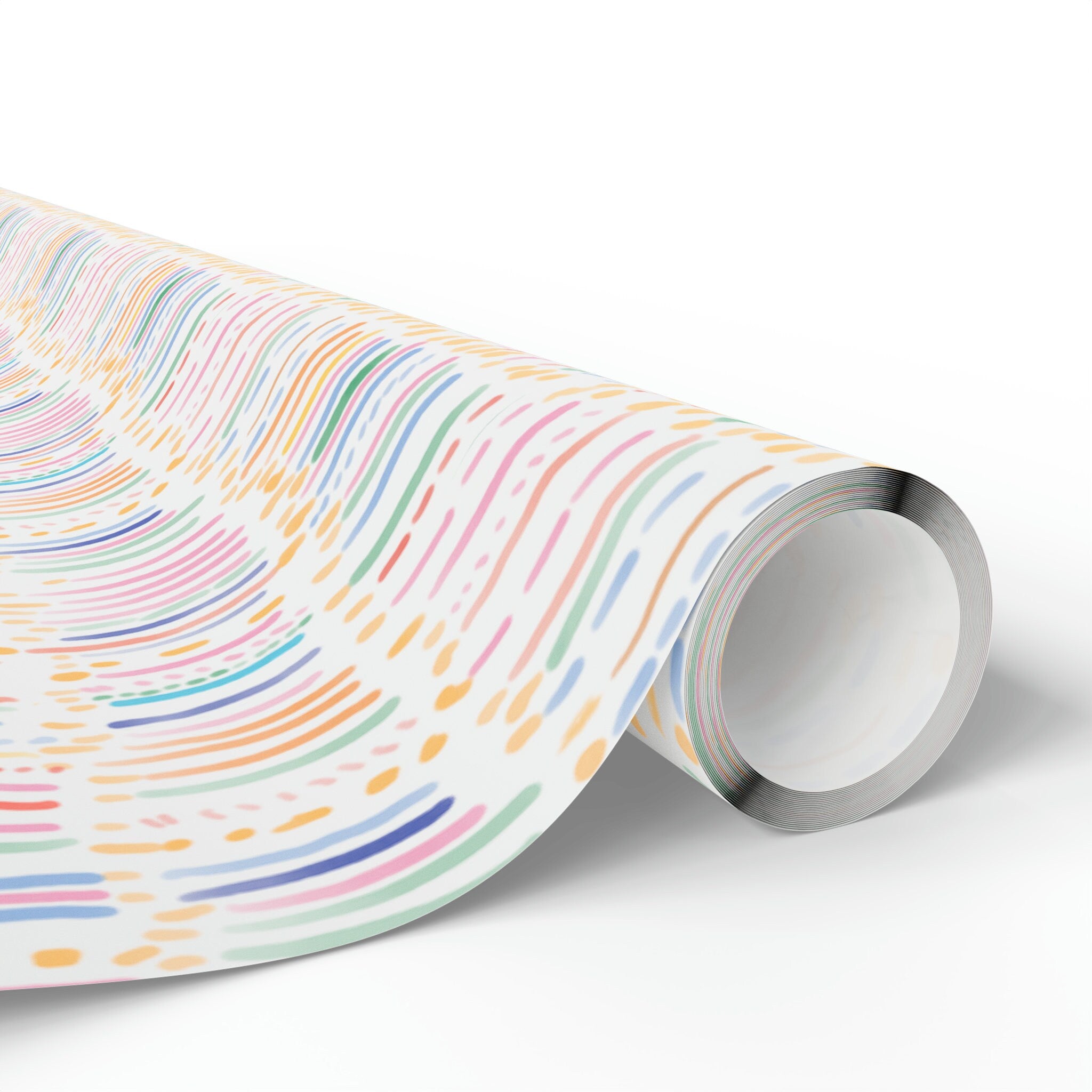 Bright Birthday Candles Wrapping Paper