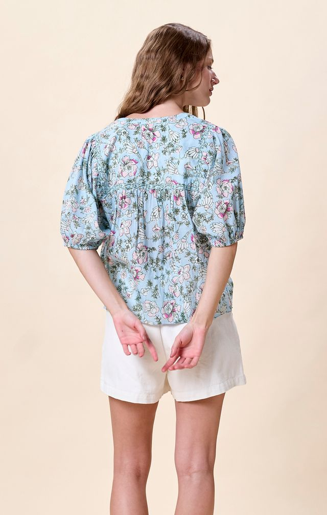 Maisie Blouse - Luna Flora Print
