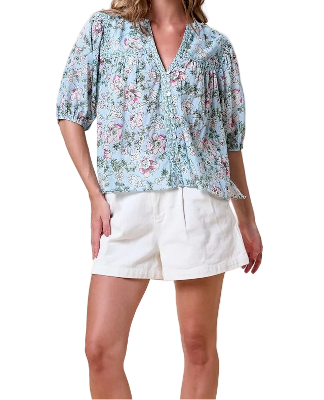 Maisie Blouse - Luna Flora Print