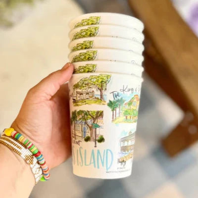 Fun Reusable Party Cups - (multiple variants)