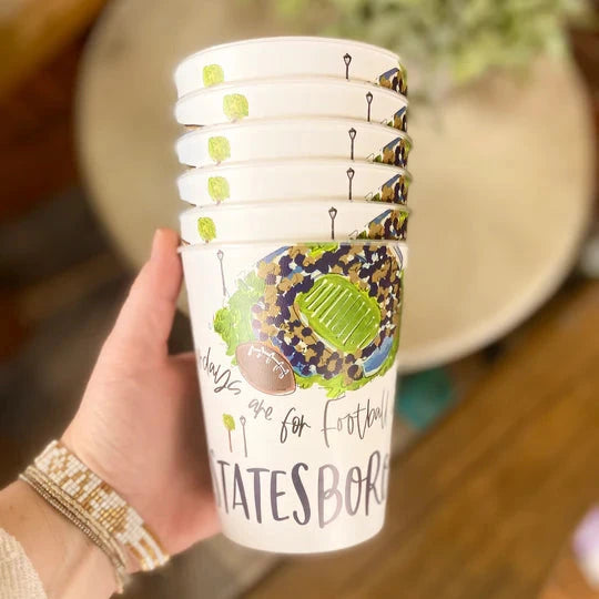 Fun Reusable Party Cups - (multiple variants)