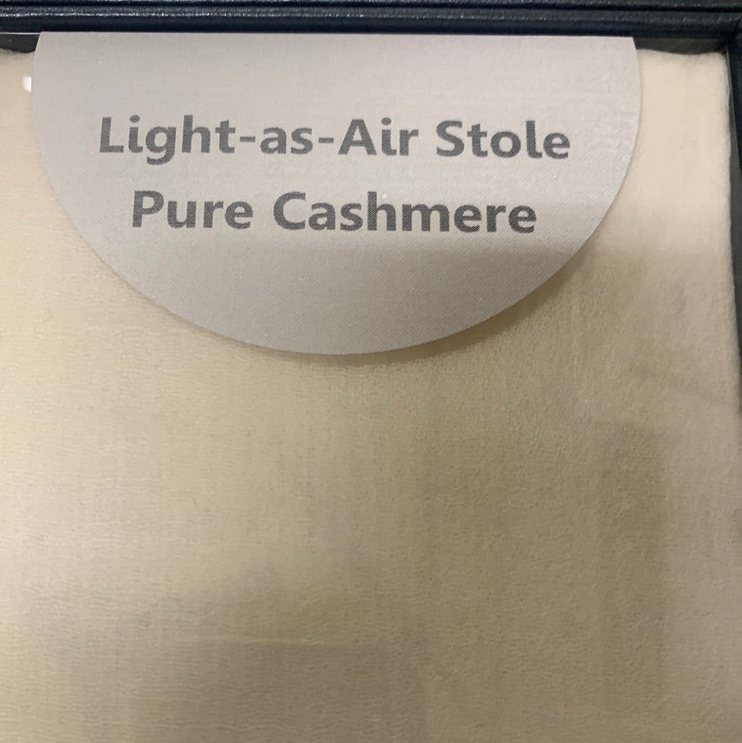 Light As Air Cashmere Stole - Five Colors