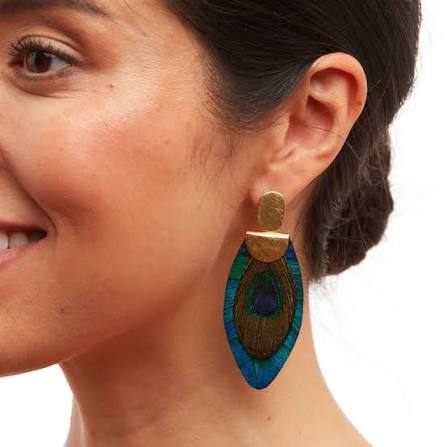 Brackish Nikko Blue Drop Earring