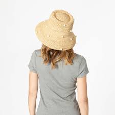 Perla Crochet Raffia Bell Hat