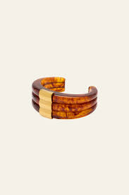 Tortoise Shell Resin Bracelet