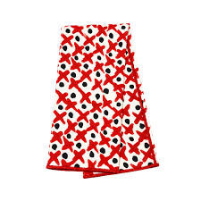 Game Day Bulldog Double Sided Tea Towel