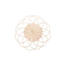 Natural Woven Coaster Set