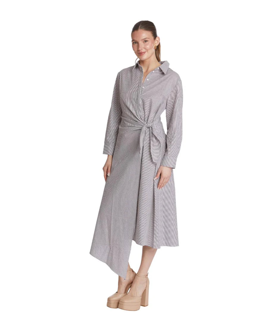 T. Tillman Samantha Dress - Black Stripe