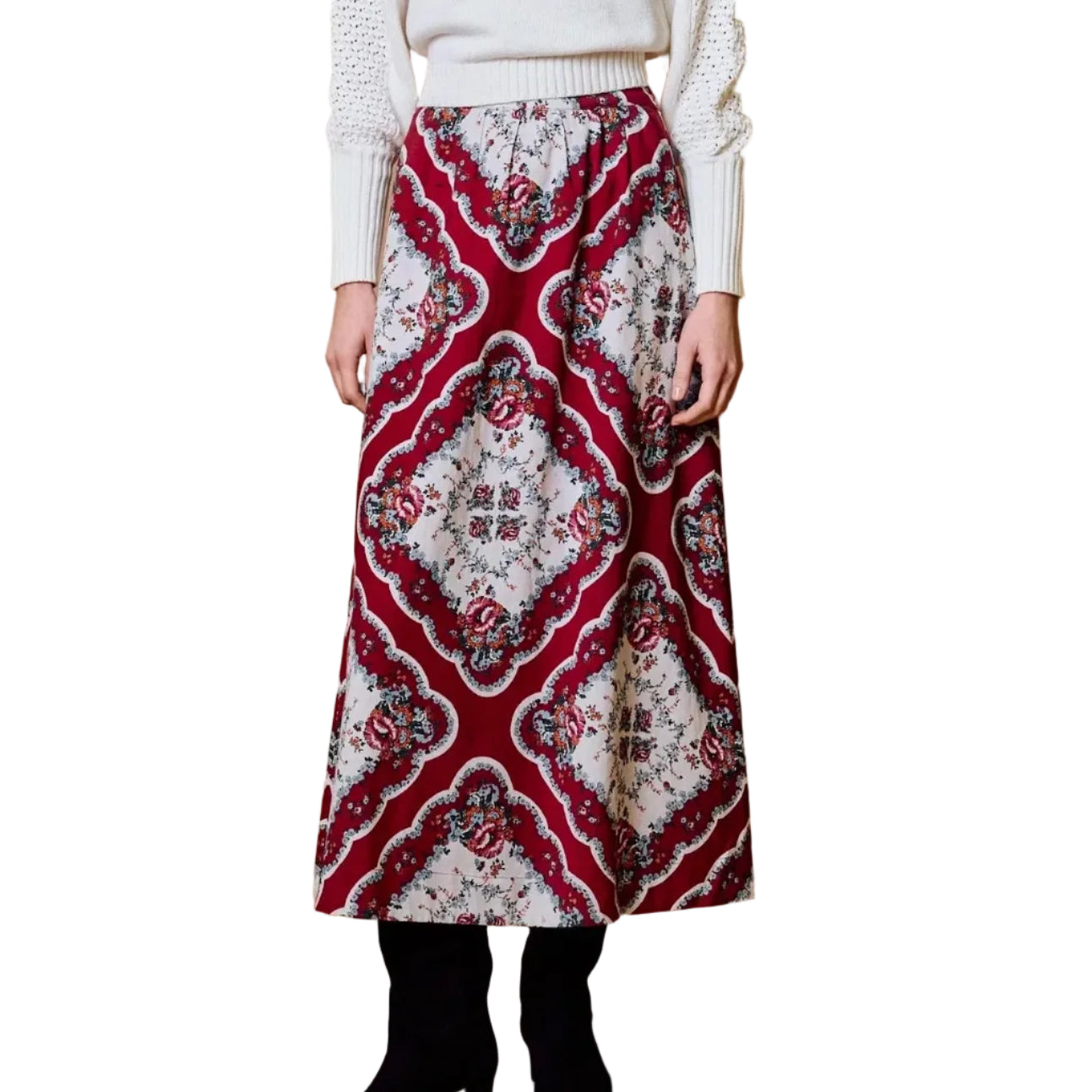 Cleobella Juliet Ankle Skirt | Virelle Print