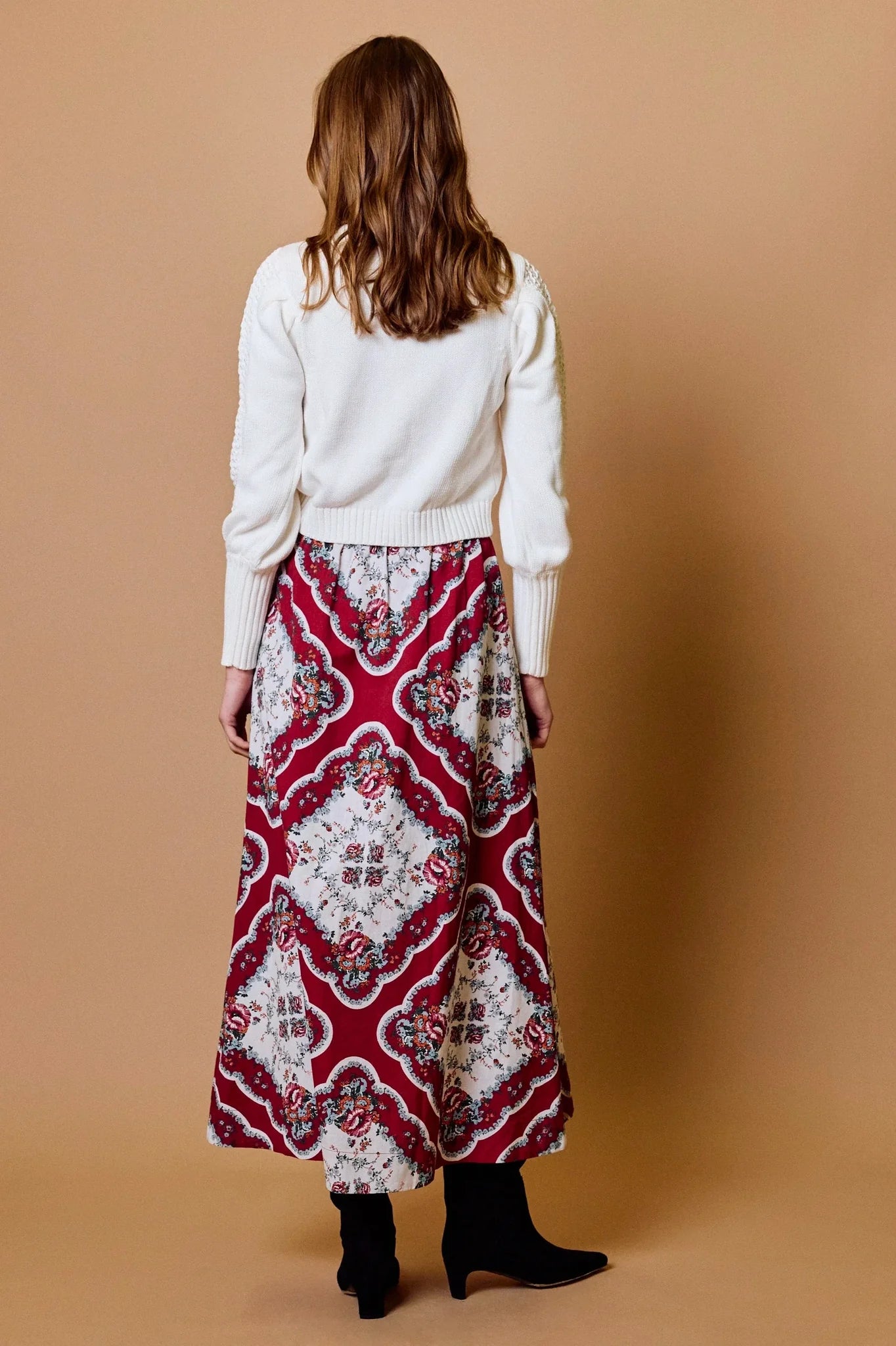 Cleobella Juliet Ankle Skirt | Virelle Print