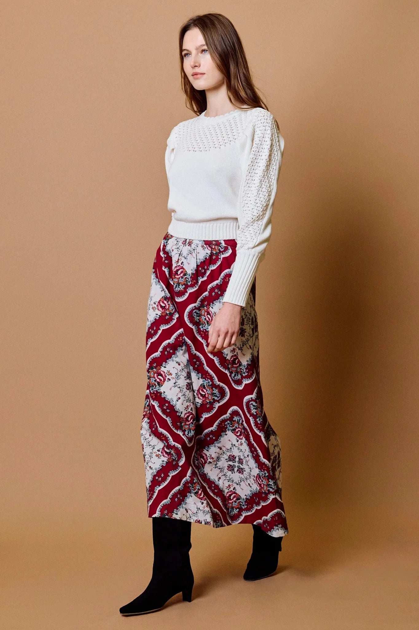 Cleobella Juliet Ankle Skirt | Virelle Print