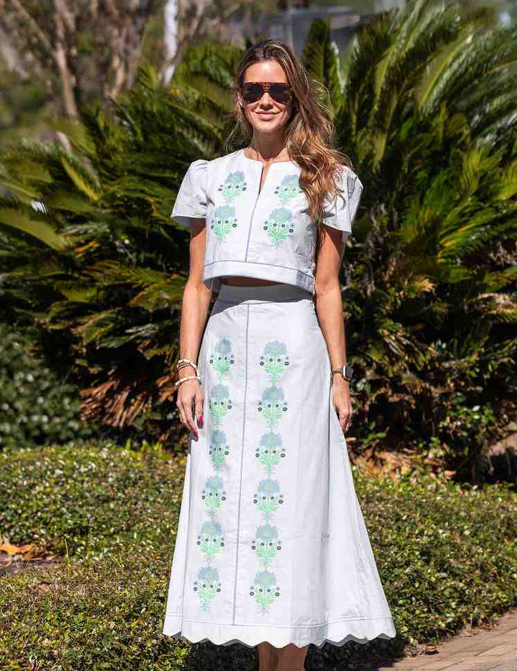 GARLAND Emmy Set - Blue Mini Henrietta