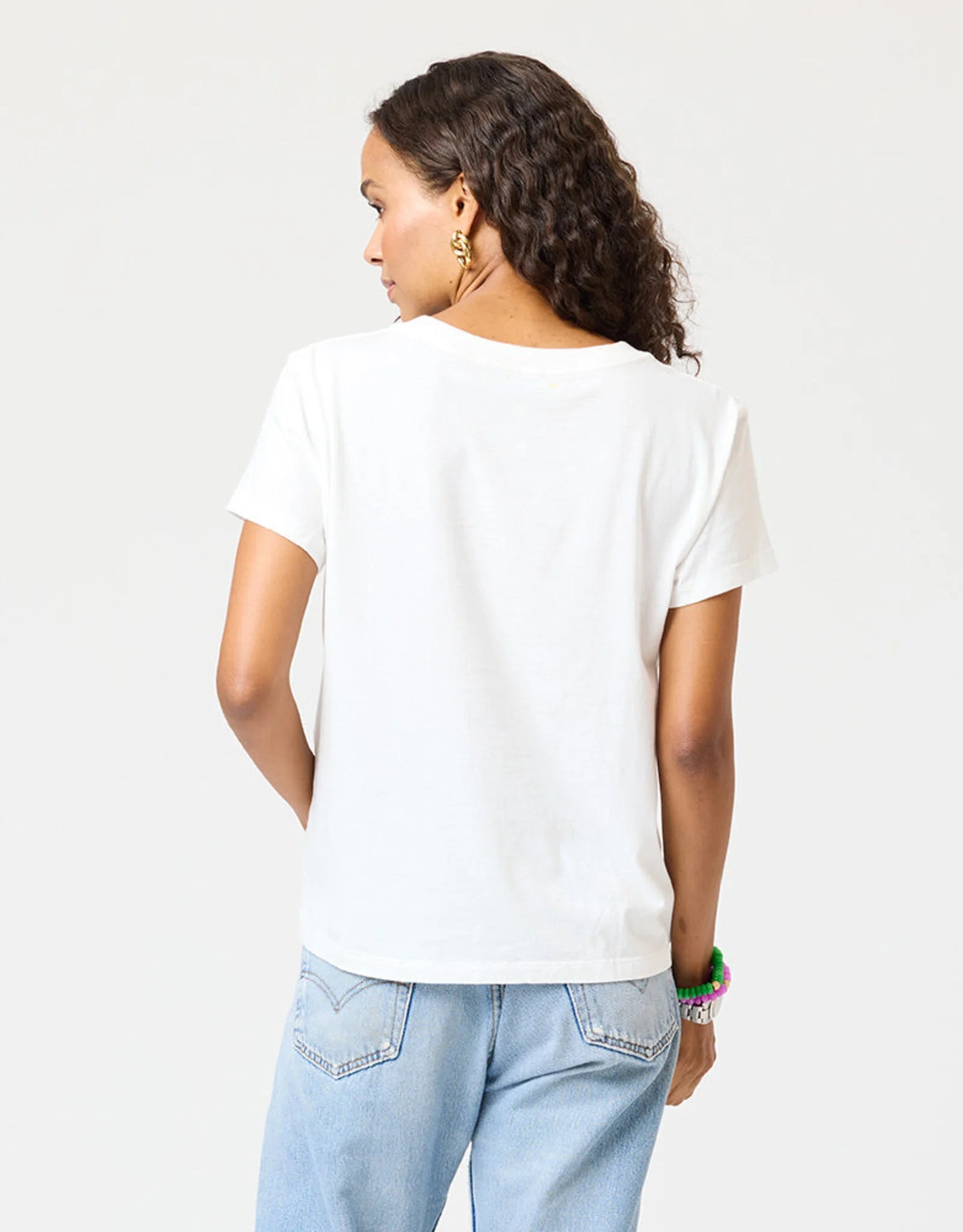 Kerri Rosenthal Suke U.S. of Love Tee - White