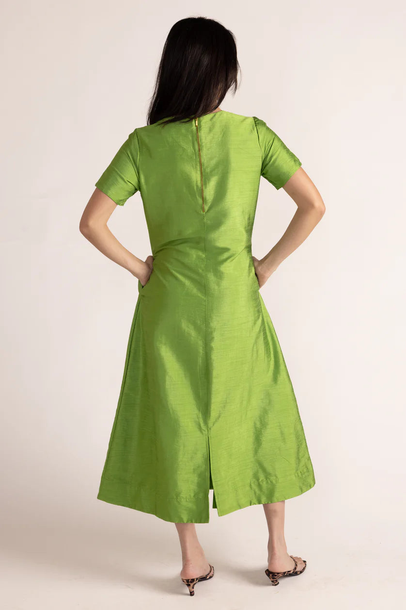 Thomas & Lourdes Georgia Dress - Green